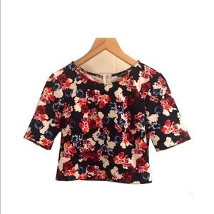 Floral Crop Top